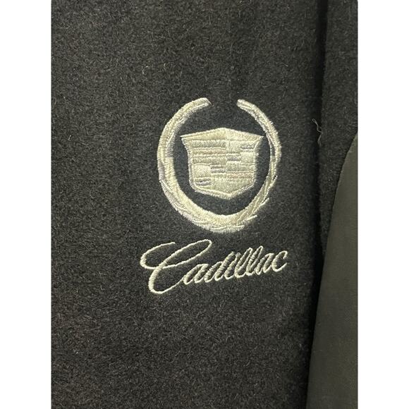 Reed Cadillac Leather & Wool Varsity Jacket Made in the USA 2X - Picture 3 of 8